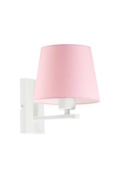 Kinkiet ścienny LED do pokoju dziewczynki HVAR biało różowy ze sklepu Lysne w kategorii Lampy dziecięce - zdjęcie 181860387