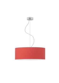 Czerwona lampa wisząca do pokoju HAJFA fi - 50 cm - kolor czerwony ze sklepu Lysne w kategorii Lampy wiszące - zdjęcie 181860465