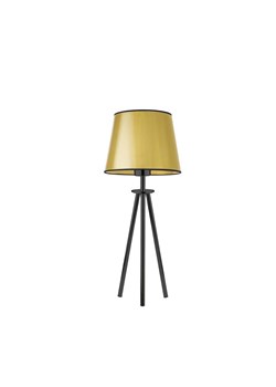 Złota lampka nocna na trójnogu ERGEN MIRROR ze sklepu Lysne w kategorii Lampy stołowe - zdjęcie 181861828