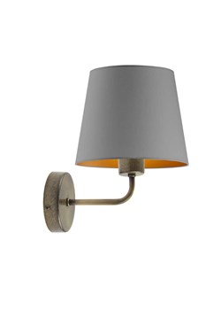 Kinkiet z abażurem do sypialni RIMINI GOLD w stylu skandynawskim ze sklepu Lysne w kategorii Lampy ścienne - zdjęcie 181862089