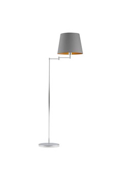 Skandynawska lampa stojąca z regulacją kąta padania światła ASTI GOLD ze sklepu Lysne w kategorii Lampy podłogowe - zdjęcie 181862117