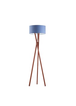 Designerska lampa podłogowa do pokoju dziecka ELX z niebieskim kloszem ze sklepu Lysne w kategorii Lampy dziecięce - zdjęcie 181862206