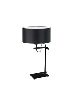Czarna lampa biurkowa z abażurem ALASKA ze sklepu Lysne w kategorii Lampy stołowe - zdjęcie 181862548