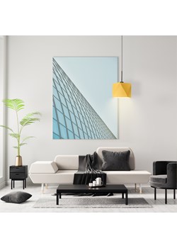 Musztardowa lampa wisząca do salonu SALLO ze sklepu Lysne w kategorii Lampy wiszące - zdjęcie 181862567