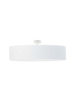Duży plafon sufitowy LED GRENADA  fi - 80 cm - kolor biały ze sklepu Lysne w kategorii Lampy sufitowe - zdjęcie 181863157