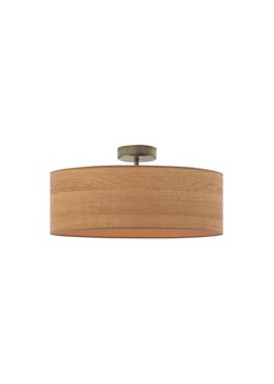 Nowoczesny plafon WENECJA ECO fi - 50 cm - kolor dąb sonoma ze sklepu Lysne w kategorii Lampy sufitowe - zdjęcie 181863489