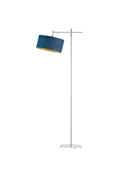 Regulowana lampa stojąca do czytania MELTON VELUR ze sklepu Lysne w kategorii Lampy podłogowe - zdjęcie 181864495