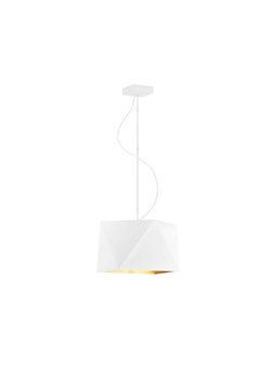 Biała lampa wisząca DALI GOLD ze sklepu Lysne w kategorii Lampy wiszące - zdjęcie 181864576