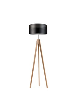 Drewniana lampa stojąca typu trójnóg HAITI GLAM ze sklepu Lysne w kategorii Lampy podłogowe - zdjęcie 181865096