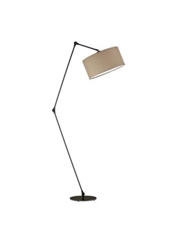 Regulowana lampa podłogowa z beżowym abażurem BARI ze sklepu Lysne w kategorii Lampy podłogowe - zdjęcie 181865345