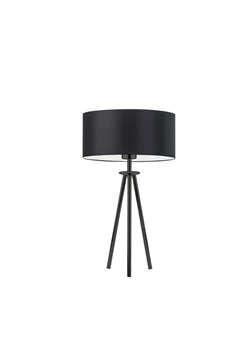 Czarna lampa stołowa na trójnogu ALTA ze sklepu Lysne w kategorii Lampy stołowe - zdjęcie 181865477