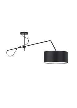 Czarna lampa wisząca z regulowanym ramieniem RIO ze sklepu Lysne w kategorii Lampy wiszące - zdjęcie 181866286