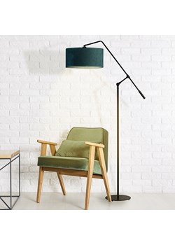 Lampa stojąca LED do czytania LIBERIA VELUR z ruchomym ramieniem ze sklepu Lysne w kategorii Lampy podłogowe - zdjęcie 181866309