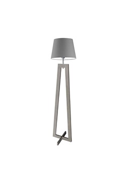 Drewniana lampa podłogowa w stylu skandynawskim KOS ze sklepu Lysne w kategorii Lampy podłogowe - zdjęcie 181866769