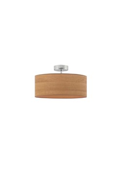 Fornirowa lampa sufitowa do sypialni w stylu skandynawskim WENECJA ECO fi - 30 cm ze sklepu Lysne w kategorii Lampy sufitowe - zdjęcie 181867106