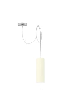Klasyczna lampa wisząca pająk z abażurem w kształcie tuby VIZELA T1 ze sklepu Lysne w kategorii Lampy wiszące - zdjęcie 181867339
