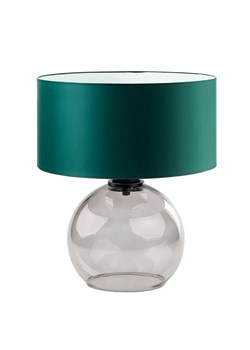 Klasyczna lampa stołowa ze szklaną podstawą LUTON ze sklepu Lysne w kategorii Lampy stołowe - zdjęcie 181867807