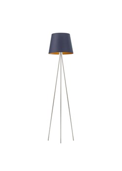 Lampa podłogowa do salonu z chromowanym wykończeniem RENO GOLD ze sklepu Lysne w kategorii Lampy podłogowe - zdjęcie 181870737