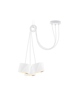 Nowoczesny żyrandol pająk KANO D3 GOLD ze sklepu Lysne w kategorii Lampy wiszące - zdjęcie 181872107