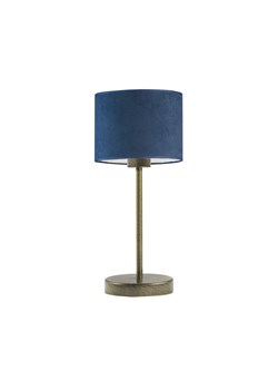 Welurowa lampka nocna z abażurem NICEA VELUR ze sklepu Lysne w kategorii Lampy stołowe - zdjęcie 181872287