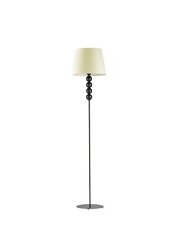 Lampa stojąca na czarnym stelażu SEUL ze sklepu Lysne w kategorii Lampy podłogowe - zdjęcie 181872618