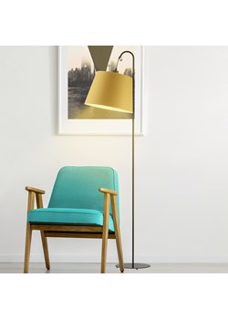 Musztardowa lampa podłogowa do salonu TALLIN ze sklepu Lysne w kategorii Lampy podłogowe - zdjęcie 181872715