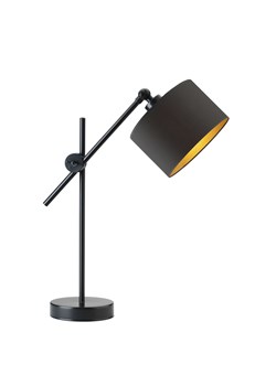 Czarna lampka na nocny stolik MALI GOLD ze sklepu Lysne w kategorii Lampy stołowe - zdjęcie 181873275