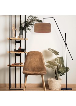 Czarna lampa podłogowa na ruchomym wysięgniku BILBAO ECO ze sklepu Lysne w kategorii Lampy podłogowe - zdjęcie 181873566