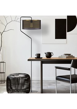 Elegancka lampa stojąca do salonu TESALLIA AŻUR z oryginalnym abażurem w siateczkę ze sklepu Lysne w kategorii Lampy podłogowe - zdjęcie 181874398