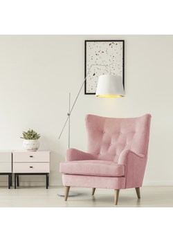 Nowoczesna lampa podłogowa do salonu VIGO GOLD z regulowanym ramieniem ze sklepu Lysne w kategorii Lampy podłogowe - zdjęcie 181874437