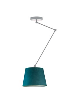 Czarna lampa sufitowa z regulowanym kątem padania światła JUMA VELUR ze sklepu Lysne w kategorii Lampy sufitowe - zdjęcie 181874915
