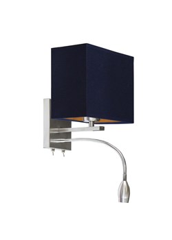 Lampa ścienna ADDIS GOLD z podwójnym źródłem światła ze sklepu Lysne w kategorii Lampy ścienne - zdjęcie 181875379