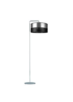 Chromowana lampa podłogowa BOLIVIA GLAM z designerskim abażurem ze sklepu Lysne w kategorii Lampy podłogowe - zdjęcie 181875558