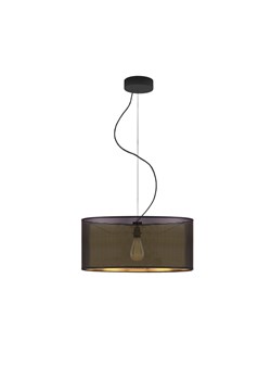 Lampa wisząca do kuchni HAJFA AŻUR fi - 40 cm - kolor czarny ze sklepu Lysne w kategorii Lampy wiszące - zdjęcie 181875806