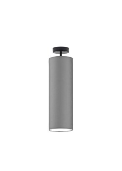 Szara lampa sufitowa tuba LED SALWADOR - id: 4504 - marki Ciekot Partners Sp. Z O. O. - 181876915 Szara lampa sufitowa tuba LED SALWADOR ze sklepu Lysne w kategorii Lampy sufitowe - zdjęcie 181876915