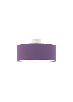 Lampa sufitowa z abażurem WENECJA fi - 40 cm - kolor fioletowy ze sklepu Lysne w kategorii Lampy dziecięce - zdjęcie 181876925