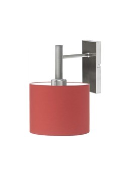 Designerska lampa naścienna z czerwonym abażurem AKRA ze sklepu Lysne w kategorii Lampy ścienne - zdjęcie 181877436