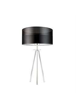 Elegancka lampa stołowa glamour do salonu ALTA GLAM na metalowym trójnogu ze sklepu Lysne w kategorii Lampy stołowe - zdjęcie 181877798