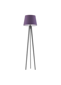 Drewniana lampa podłogowa z abażurem CURACAO ze sklepu Lysne w kategorii Lampy podłogowe - zdjęcie 181878038