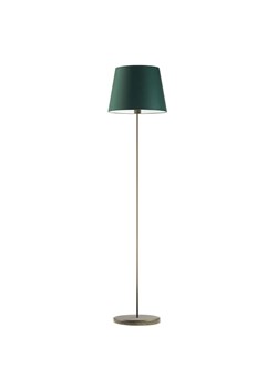 Lampa stojąca do salonu w stylu urban jungle VASTO z abażurem zieleń butelkowa ze sklepu Lysne w kategorii Lampy podłogowe - zdjęcie 181878285