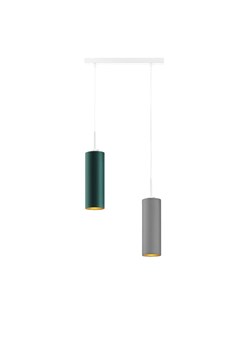 Podwójna lampa wisząca nad stół MADERA GOLD ze sklepu Lysne w kategorii Lampy wiszące - zdjęcie 181879039