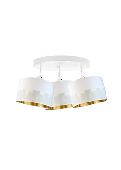 Biała lampa sufitowa 3-punktowa regulowana DAKOTA GLAM ze sklepu Lysne w kategorii Lampy sufitowe - zdjęcie 181879057