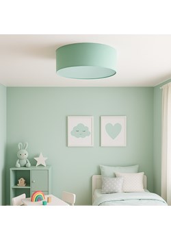 Lampa sufitowa dla dzieci w kolorze mięty DUBAJ fi - 60 cm ze sklepu Lysne w kategorii Lampy dziecięce - zdjęcie 181880739