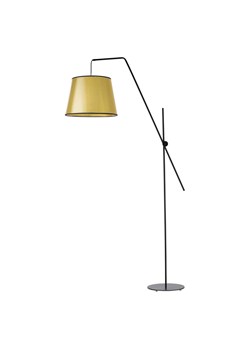 Czarno-złota lampa podłogowa do salonu VIGO MIRROR ze sklepu Lysne w kategorii Lampy podłogowe - zdjęcie 181881016