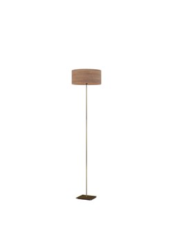 Fornirowa lampa podłogowa do salonu MEKSYK ECO ze sklepu Lysne w kategorii Lampy podłogowe - zdjęcie 181881155