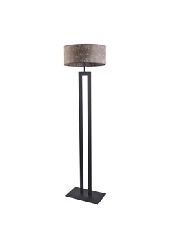 Czarna lampa podłogowa z designerskim abażurem KALIFORNIA ze sklepu Lysne w kategorii Lampy podłogowe - zdjęcie 181881419