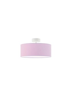 Plafon do pokoju dziecięcego z jasnofioletowym abażurem WENECJA fi - 30 cm ze sklepu Lysne w kategorii Lampy dziecięce - zdjęcie 181881535