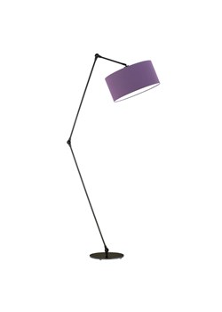 Czarna lampa podłogowa z regulowanym ramieniem BARI ze sklepu Lysne w kategorii Lampy podłogowe - zdjęcie 181882279