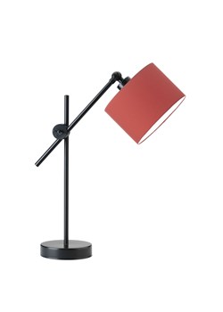 Designerska lampka nocna do sypialni MALI w kolorze czarno-czerwonym ze sklepu Lysne w kategorii Lampy stołowe - zdjęcie 181884089