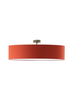 Designerski plafon do salonu GRENADA  fi - 80 cm - kolor rdzawy ze sklepu Lysne w kategorii Lampy sufitowe - zdjęcie 181884516